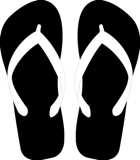 Flip Flops Vetor Clip Art Vectores De Domínio Público