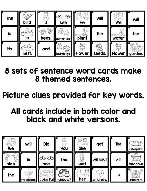 Spring Scrambled Sentences Center Made By Teachers