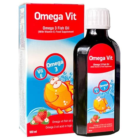 Omega Vit bổ sung Omega 3 hỗ trợ phát triển não bộ và thị lực cho trẻ