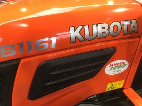 Kubota B D Jamotte Motoculture