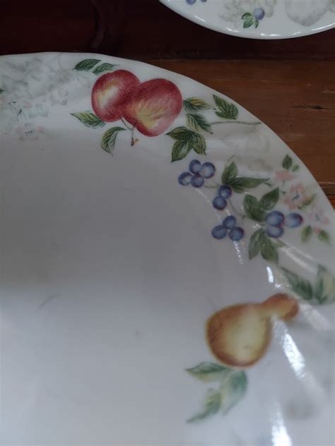 Vintage Corelle Chutney Pattern Set Of Four Salad Plates Etsy