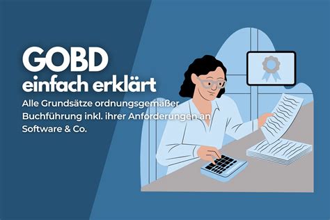 Gobd Grunds Tze Ordnungsgem Er Buchf Hrung Erkl Rt