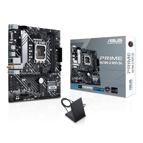 ASUS PRIME H610M A WIFI D4 Motherboard LDLC 3 Year Warranty