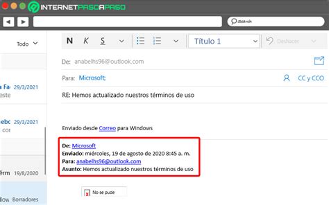 Reenviar Correo En Outlook Gu A Paso A Paso