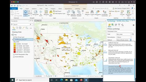 Arcgis Pro Add Data And Change Symbology Youtube