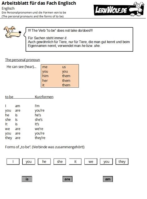 Englisch 5 Klasse Personalpronomen Pronomen Green Aufderhar