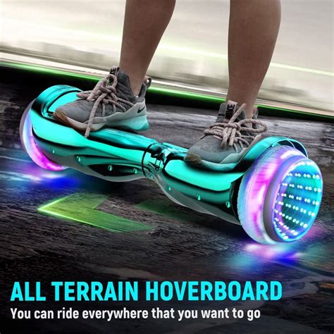 Sisigad All Terrain Hoverboard With Bluetooth Speaker