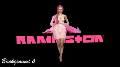 Annett S Sims 4 Welt CAS Backgrounds Rammstein