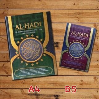 Al Quran Rumi Terjemahan Al Hadi A B Edisi Baru Ready Stock