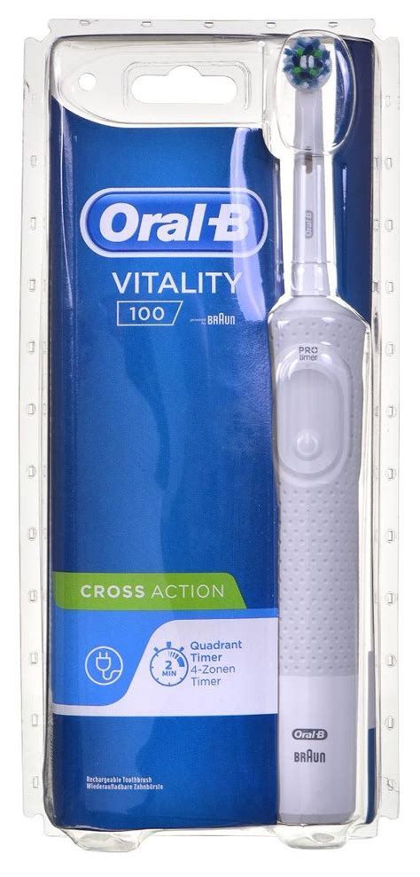 Szczoteczka elektryczna ORAL B Vitality 100 CrossAction biała Oral B