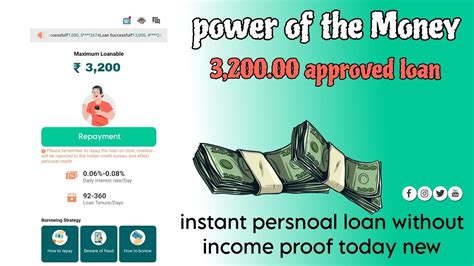 Instant Loan App Power Of The Money Cashloan Urgent Need Money