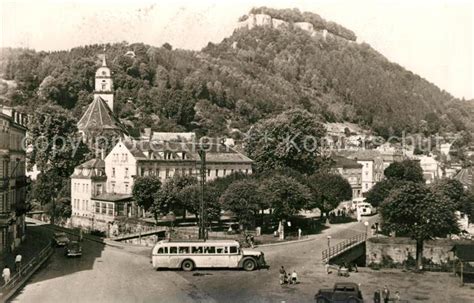 Ak Ansichtskarte Koenigstein Saechsische Schweiz Stadt Und Festung