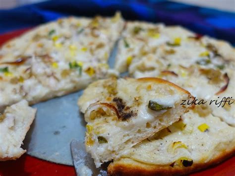 Recettes De Pizza Blanche Sauce Mornay Au Roquefort