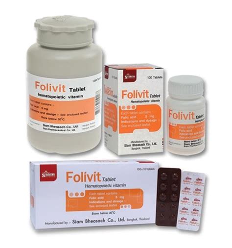 Folivit Special Precautions MIMS Thailand