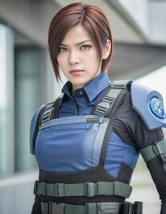 Lady Resident Evil Cosplay Face Swap Insert Your Face Id