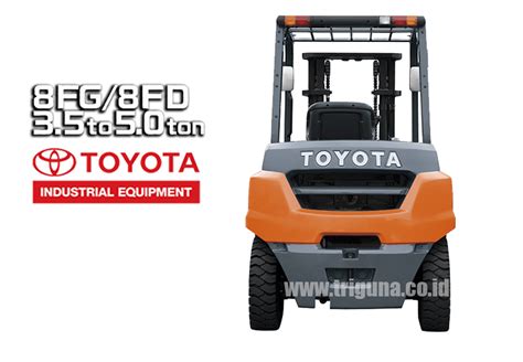 Jual Forklift Toyota 5 Ton Toyota 8fd50n Pt Triguna Karya Nusantara