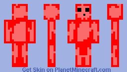 Red Slime Minecraft Skin