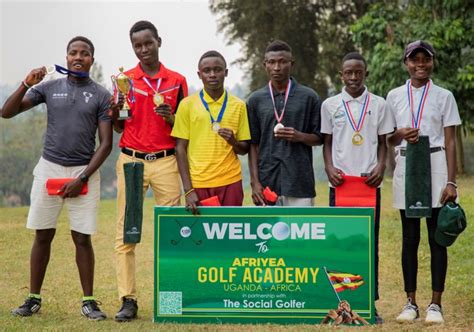 junior golf event uganda justus byaruhanga clinches victory