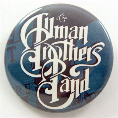 The Allman Brothers Band - Logo Large Button Badge