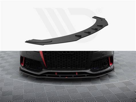 Street Pro Front Splitter Audi A Rs Look C Maxton Design Uk