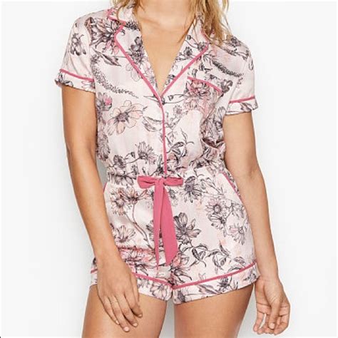 Victoria’s Secret Satin Romper Satin Romper Rompers Fashion