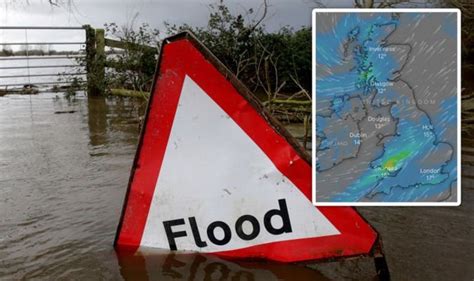 UK flood warnings: Government issues 19 flood ALERTS - will you be ...