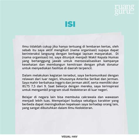 Contoh Surat Motivasi Beasiswa 58 Koleksi Gambar