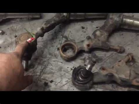 Replacing Ball Joints On A Vw Bus Youtube