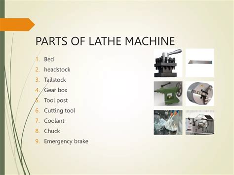 Lathe Machine Pptx