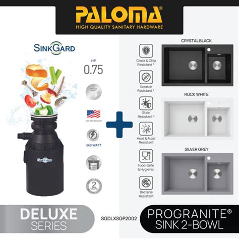 Promo Paloma Sgp Kitchen Sink Gard Cuci Piring Penghancur Sisa