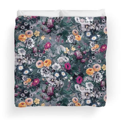 Wild Flowers Duvet Cover For Sale By RIZA PEKER