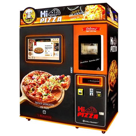 Custom Automatic Pizza Vending Machine Smart Pizza Dispenser Machine