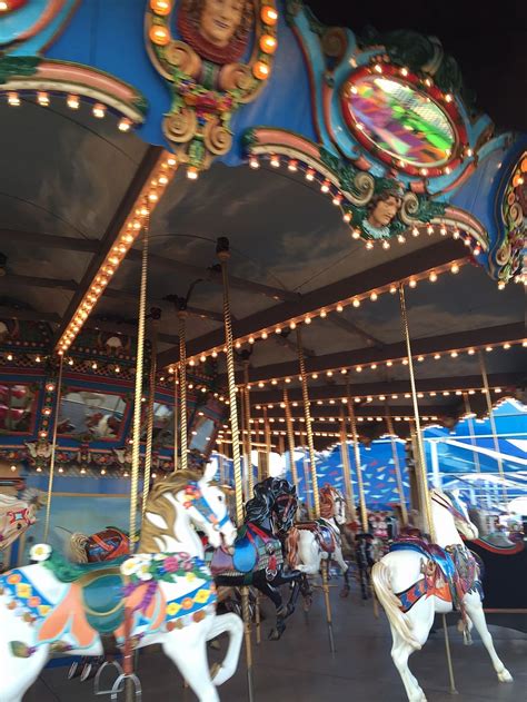 Hd Wallpaper United States Dallas The Midway Fair Fall Carousel