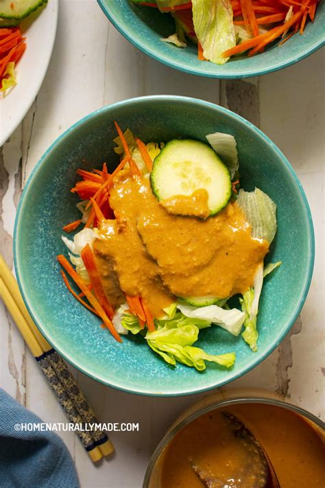 Japanese Ginger Salad Dressing Homenaturallymade