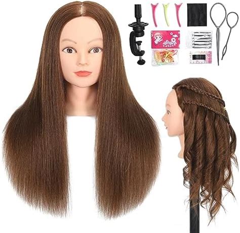 Amazon Zomoi Mannequin Head With Real Human Hair