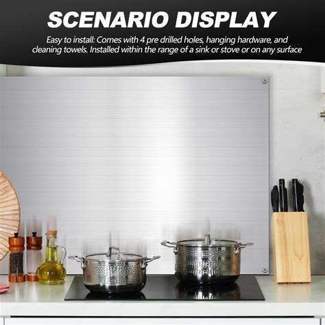 Snapklik Yaocom X Inch Stainless Steel Backsplash Range