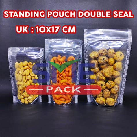 Jual Isi Plastik Standing Pouch Single Seal Double Seal X