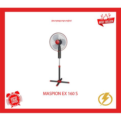 Jual STAND FAN KIPAS ANGIN BERDIRI MASPION EX 160 S Kota Surabaya