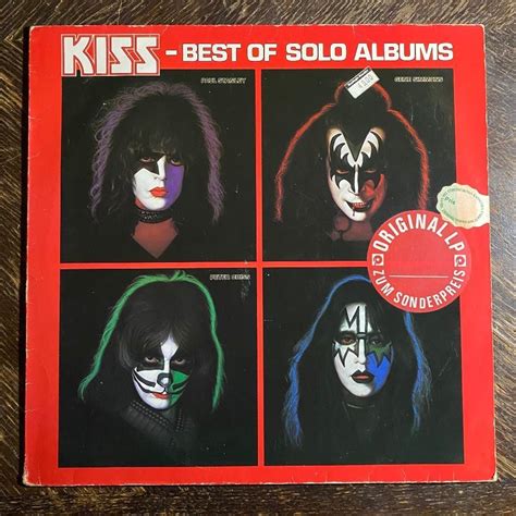 Kiss Best Of Solo Albums Rare Originalin K P P Tradera