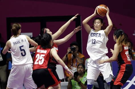 Through Hoops Combined Koreas Set Tone For Asian Games Sport