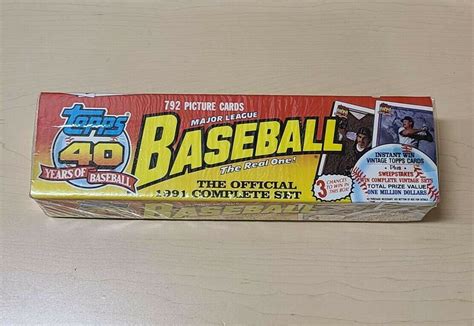 Topps Years Of Baseball Mlb Complete Sealed Set Values Mavin