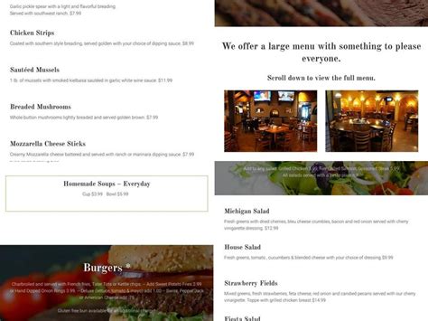 Bungalow Inn, Manistee - Menu, Reviews (403), Photos (82) - Restaurantji