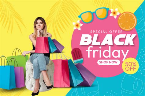 Black Friday Special Sale Ads Template Postermywall