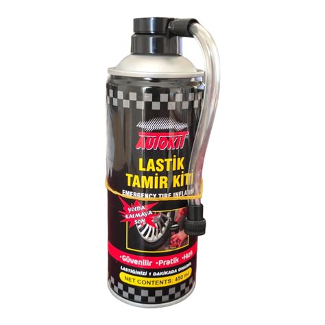 Lastik Tamir Kiti 450ml Autokit Lastik Şişirme Spreyi Fiyatı