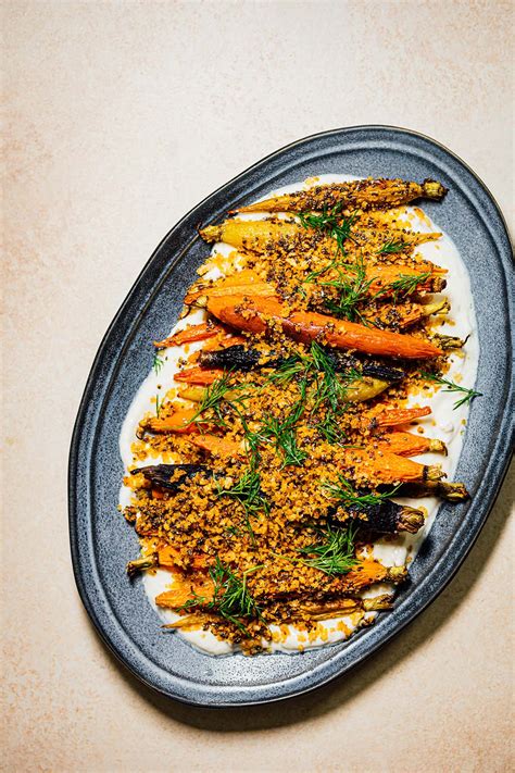 Roasted Carrots With Preserved Lemon Yogurt Uncategorized Nik