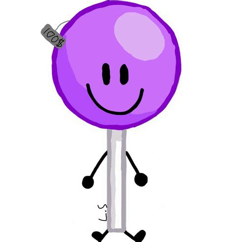 Lollipop Is Now A Marketable Plushie Buy Her For 100 Wow Bfdi Amino