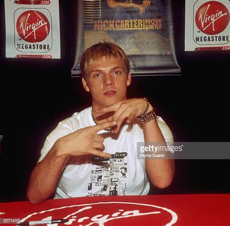 57 Nick Carter Cd Signing Photos And High Res Pictures Getty Images