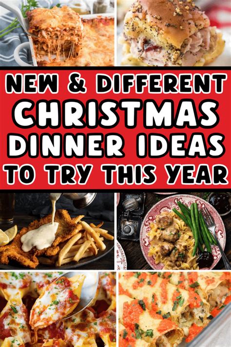 47 Unique Non Traditional Christmas Dinner Ideas