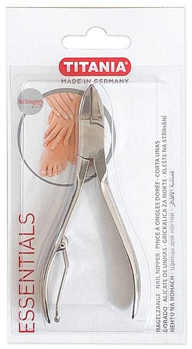 Titania Chrome Plated Nail Nipper Cm Makeup Uk