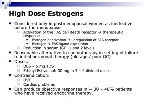 Hormonal treatment of breast cancer